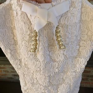 Lily Pulitzer Lilly dress white bridal 4 lace